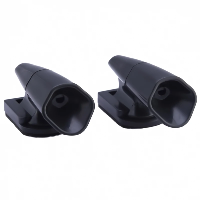 2Pcs Animal repellent Ultrasonic Animal Repeller Saving Wind Whistle Car Motorcycle animal Warning Repeller Black Whistles new