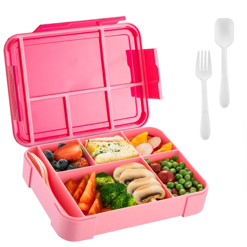 arrival Children  Leak-proof Lunch  Hot Sale Kids multi-compartment Bento Newborn Dining lunch  for kids