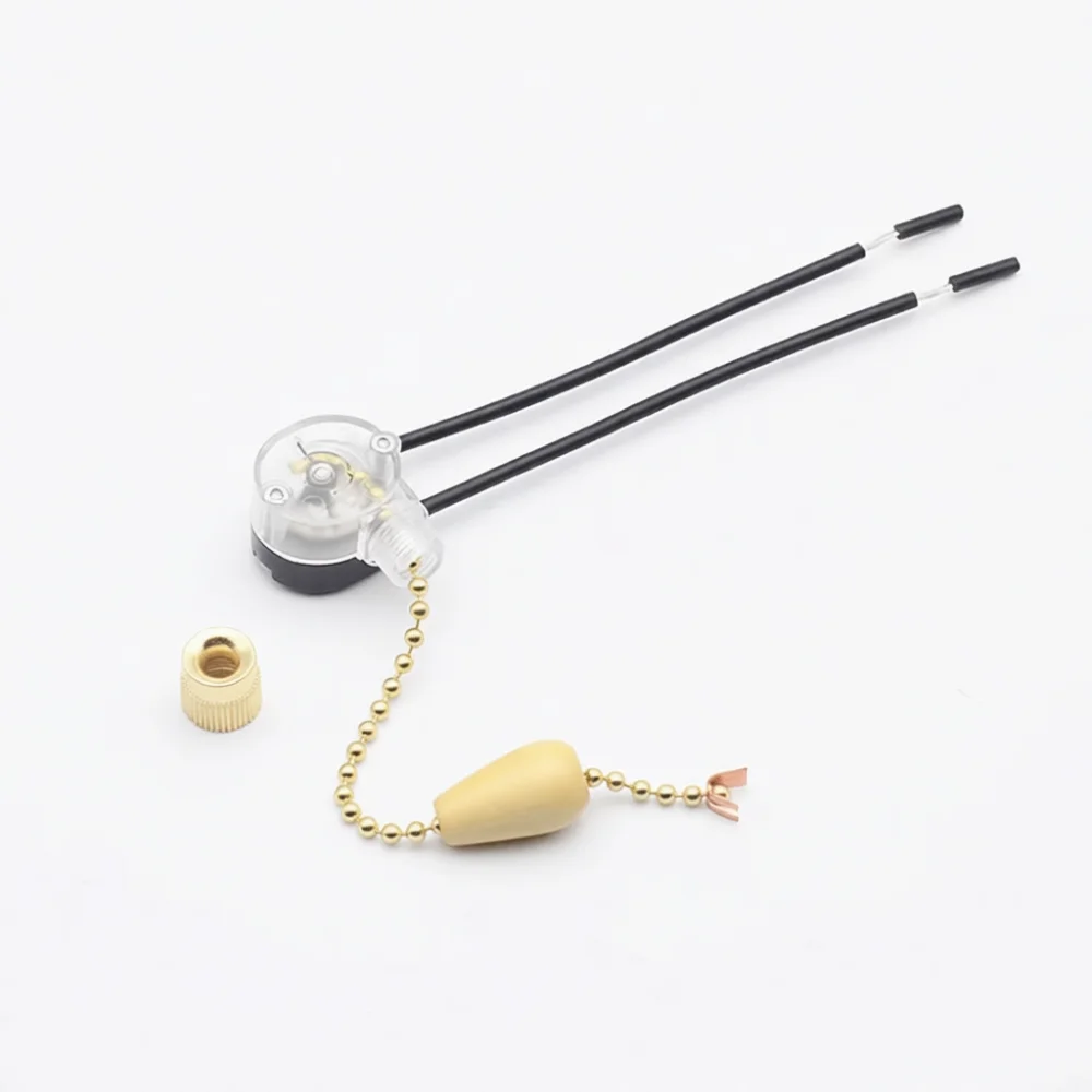 Electric Light Pull Switch For Ceiling Fans Table Lamps Replacement Accessory Simple Mechanical Rope Control Device