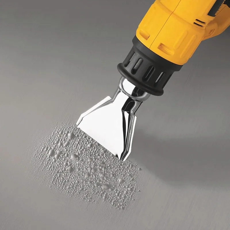 

DeWalt D26411/D26414 hot air gun temperature control, digital display, and automotive repair.