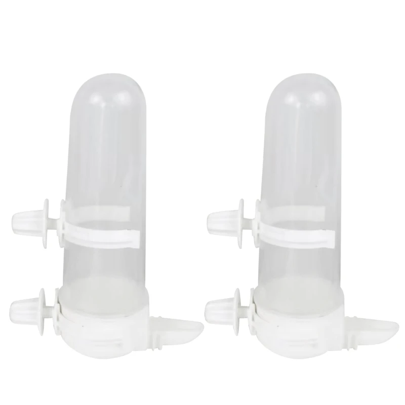 

2pcs Anti-spill Bird Feeder Parrots Water Dispenser Cockatiels Feeding Box New Dropship