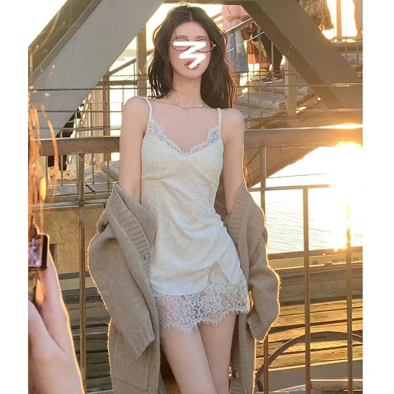 

Pure Desire, ранняя осень, тяжелая рабочая кружевная лоскутная женская универсальная юбка Dr для похудения, базовый слой, топ Quali Polyes...