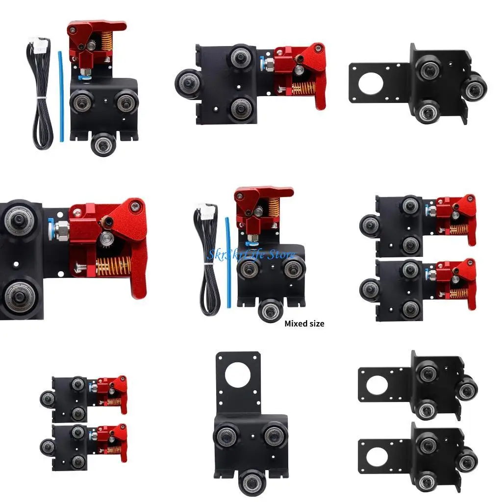 

E65E Upgrade ShortRange Double Gear Extruder With Pulley Motor Cable