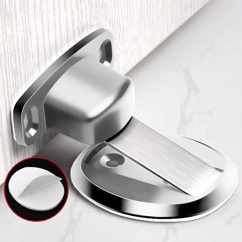 

Door-Suction Free-Punching Invisible-Door Magnetic-Door-Stopper Anti-Collision Suction Self-Adhesive Hardware-Fittings-Bumper-Se