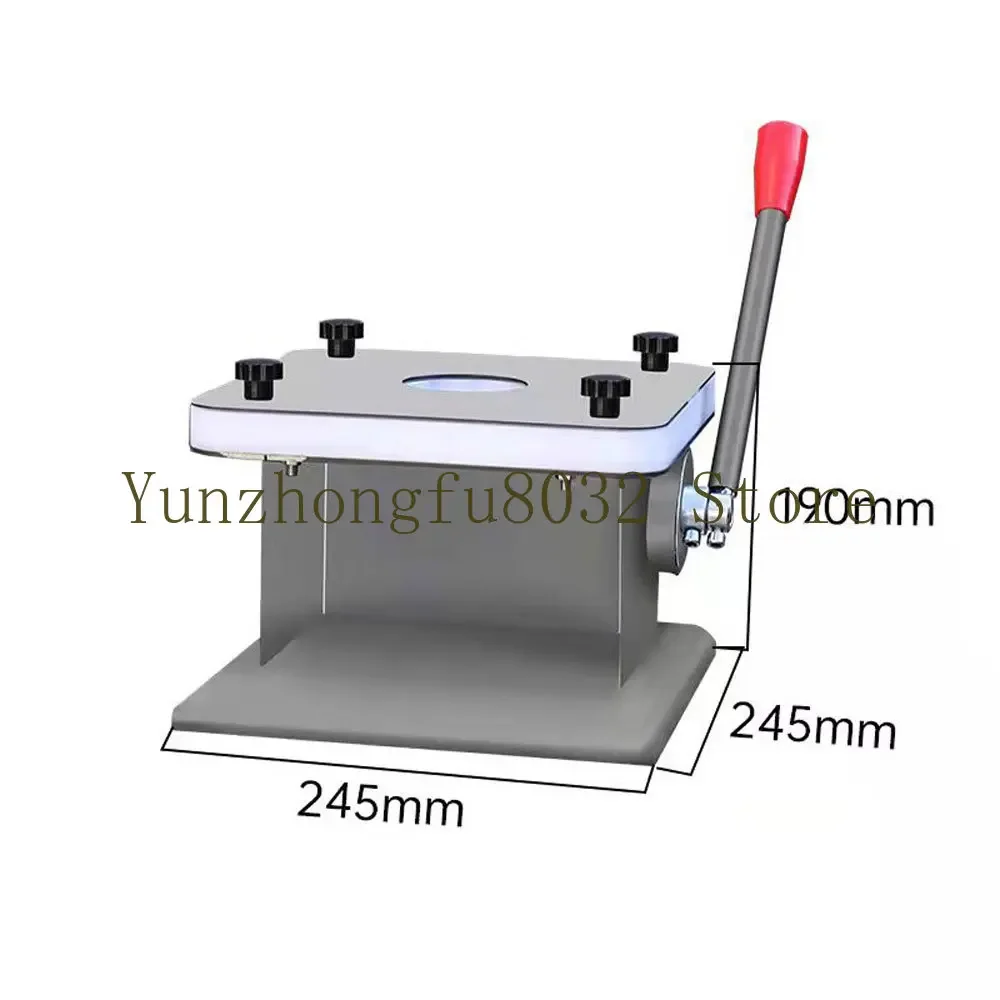 Semi-automatic Bun Forming Machine Dough Pressing Machine Steamed Stuffed Bun Maker with Mold