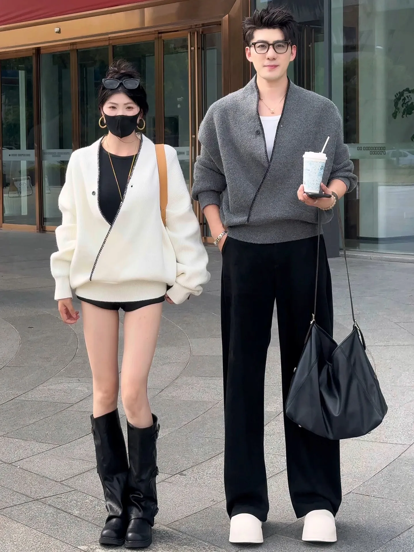 

Новый китайский вязаный кардиган-свитер с V-образным вырезом для мужчин, осенний, в стиле «lazy», с эффектом «old money», легкий, элегантный...