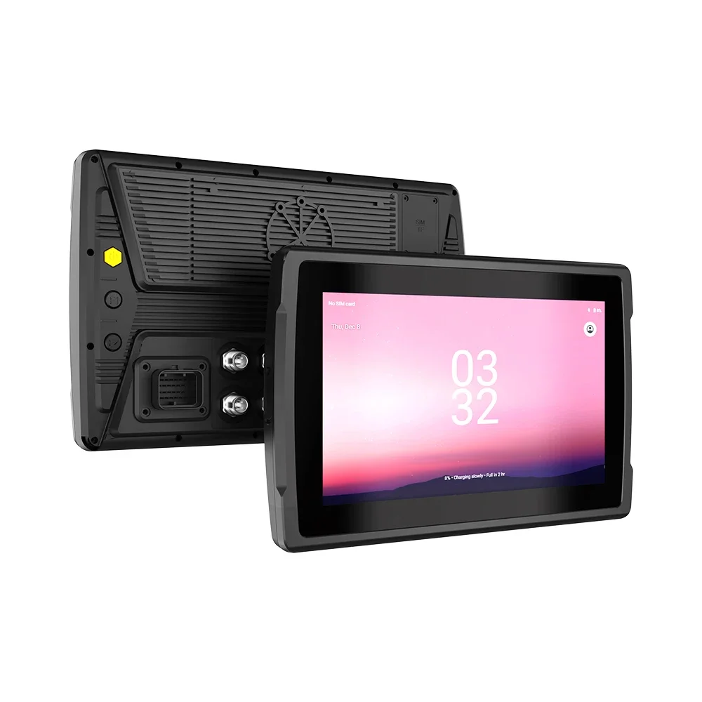 Industrial Vehicle Mount Tablet PC GPS Rugged Android Vehicle Display Terminal Agricultural Tablet V12R