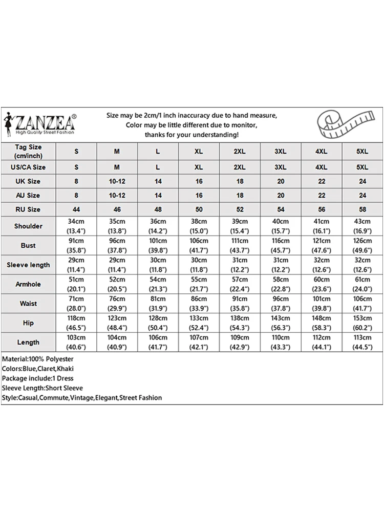 ZANZEA Bohemian Ikat Print Patchwork High Waisted A-Line Dresses Women Elegant V-Neck Short Puff Sleeve Knee-Length Robes Femme