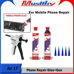 Musttby Air17 Strong Adhesive For Mobile Phone Back Cover Screen Middle Frame Bezel Thermal Silicone Paste Touch Repair Tool