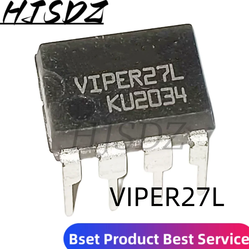 VIPER12A VIPER12 DIP-8 VIPER22A VIPER22 VIPER20A VIPER53 VIPER53A VIPER32A VIPER16L VIPER17L VIPER26L VIPER27L, 10 piezas