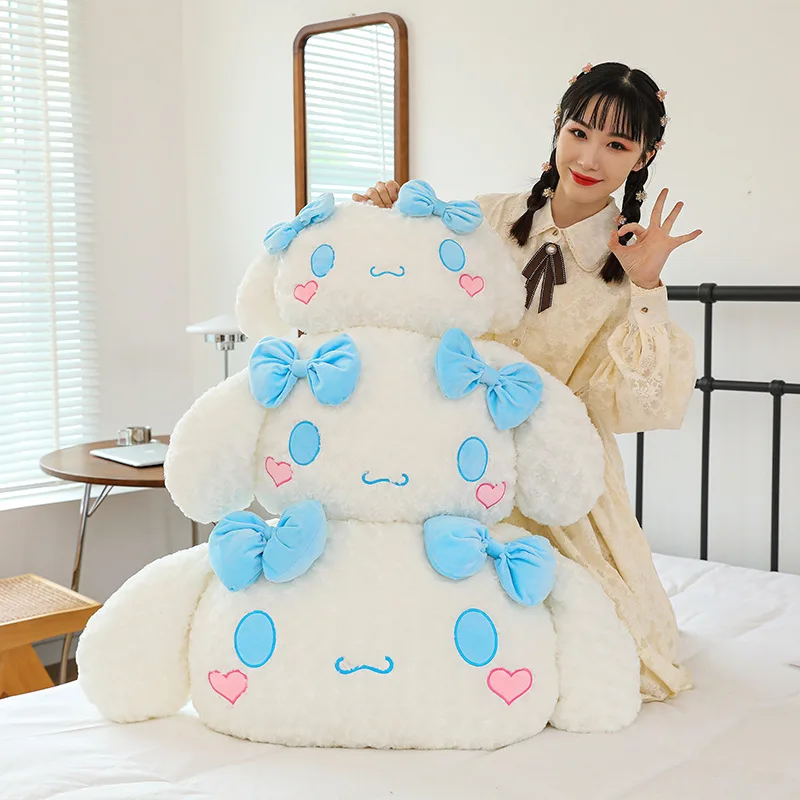 New Large Size Cinnamoroll Pillow Plush Toys Cute Children Toys Cartoon Plushce Doll Bedside Pillow Gift