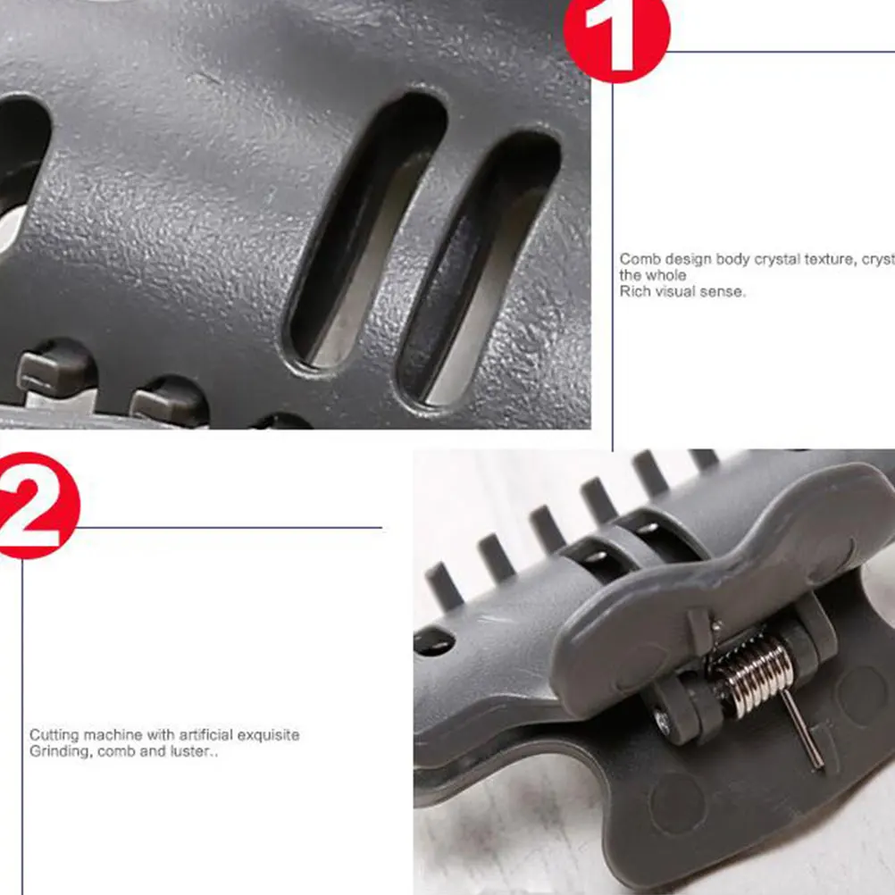 

Perm Heat Insulation Clips Hair Claw Barrette Hairgrips Styling Tools Women Girls Durable Plastic Thick Thin Hair Use