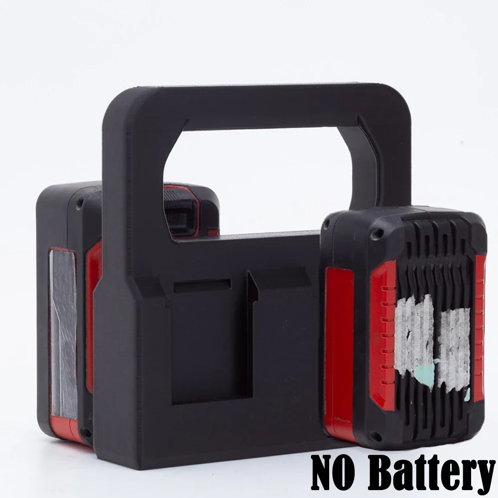 

4x Battery Holder Portable Storage Rack Basket Bracket Holder For Ozito for Einhell Power X-Change 18V Battery (NO Batteries)