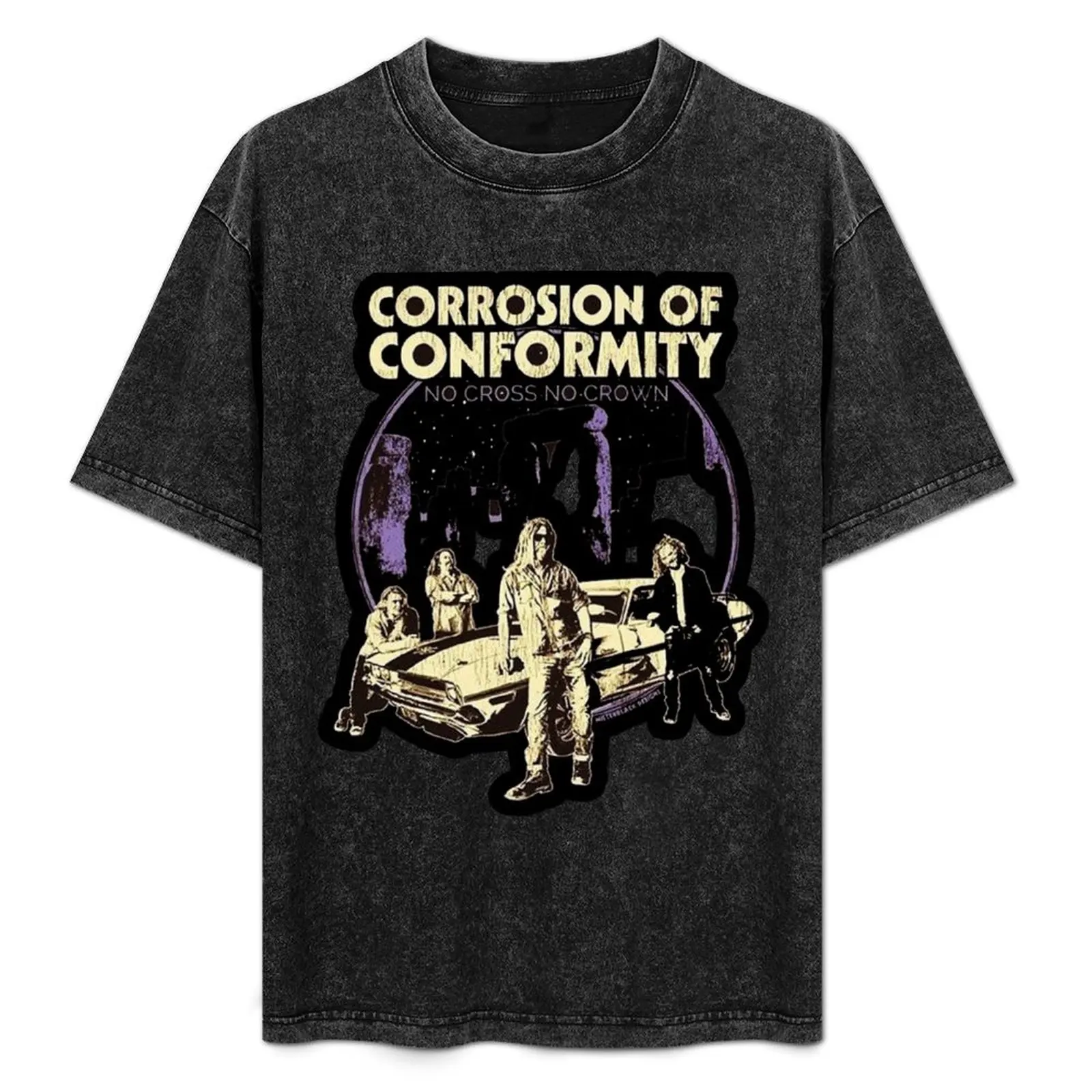 

CORROSION OF CONFORMITY BAND ARTWORK T-Shirt Casual Street Style Short Sleeve Tee