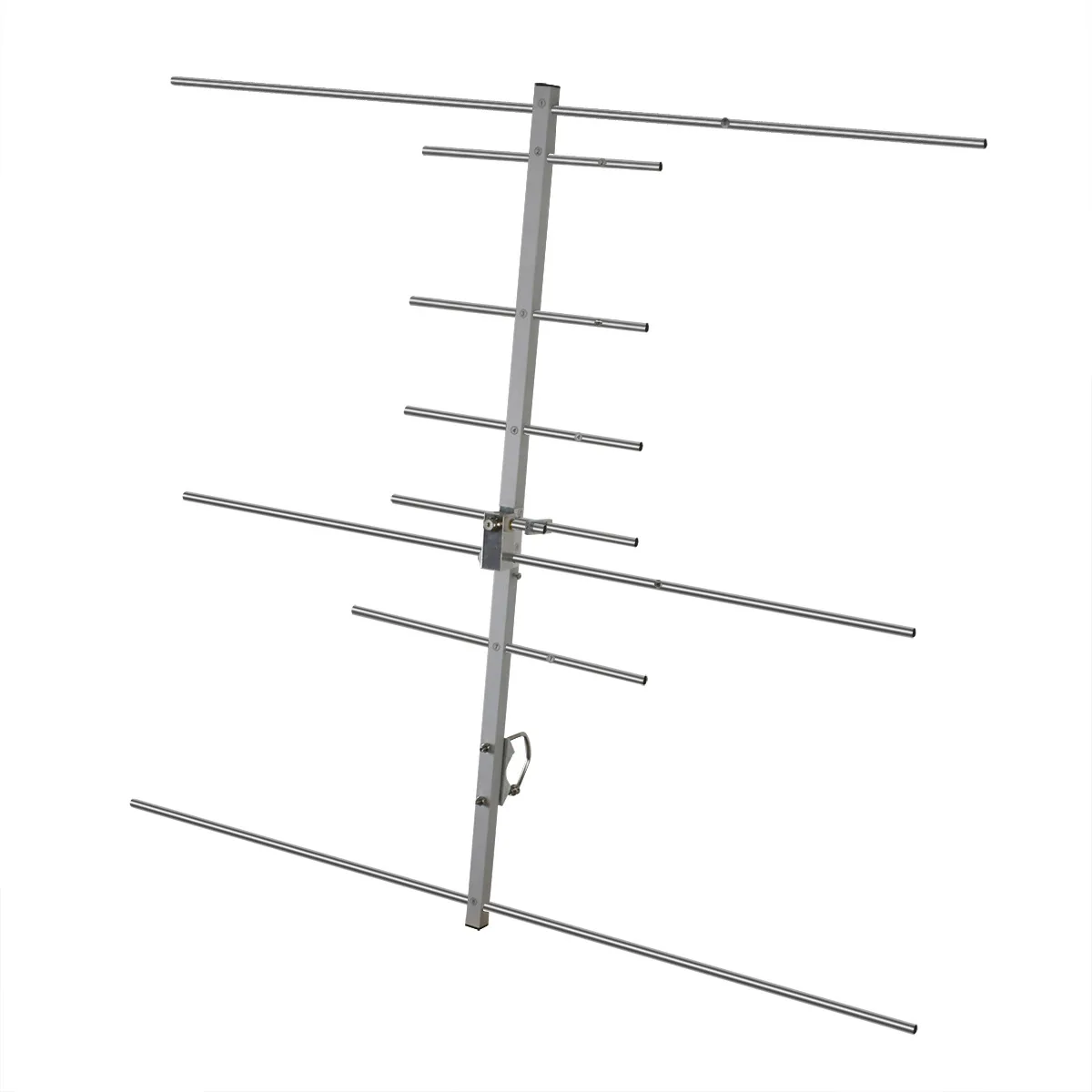 Dual Band 144/430 MHz with 11.5dBi 11.5dBi Outdoor Vertical Polarization Bracket Mount Mobile Radio Transceiver Yagi Antenna