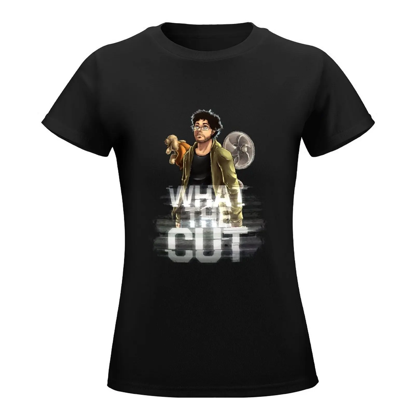 WHAT THE CUT T-Shirt funny lady clothes tees womans clothing