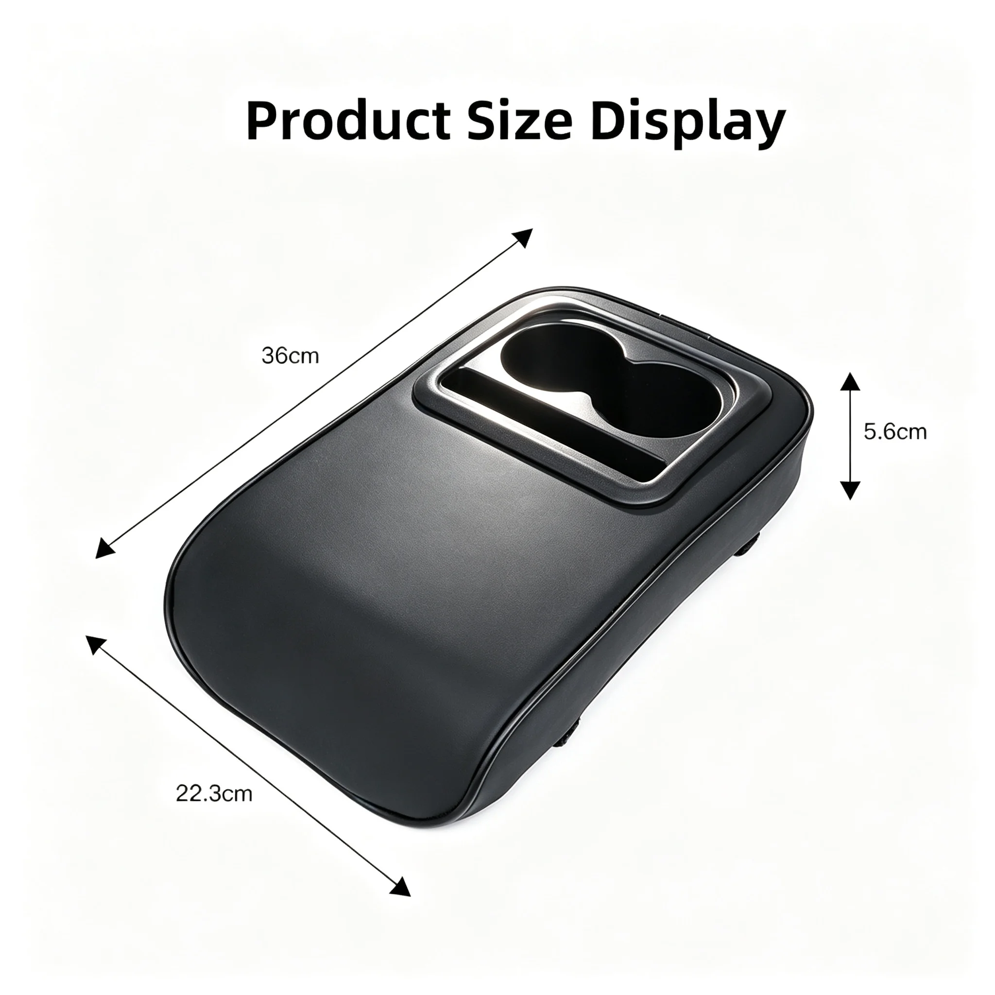 Leather Car Armrest Box Center Console Arm Rest Protection Mats For Mercedes Benz AMG W204 W205 W203 W211 W212 W213 W201 W210 5