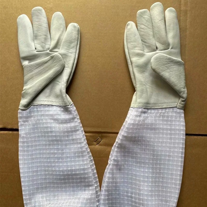 

5 pairs of 3D mesh breathable sheepskin gloves in various styles