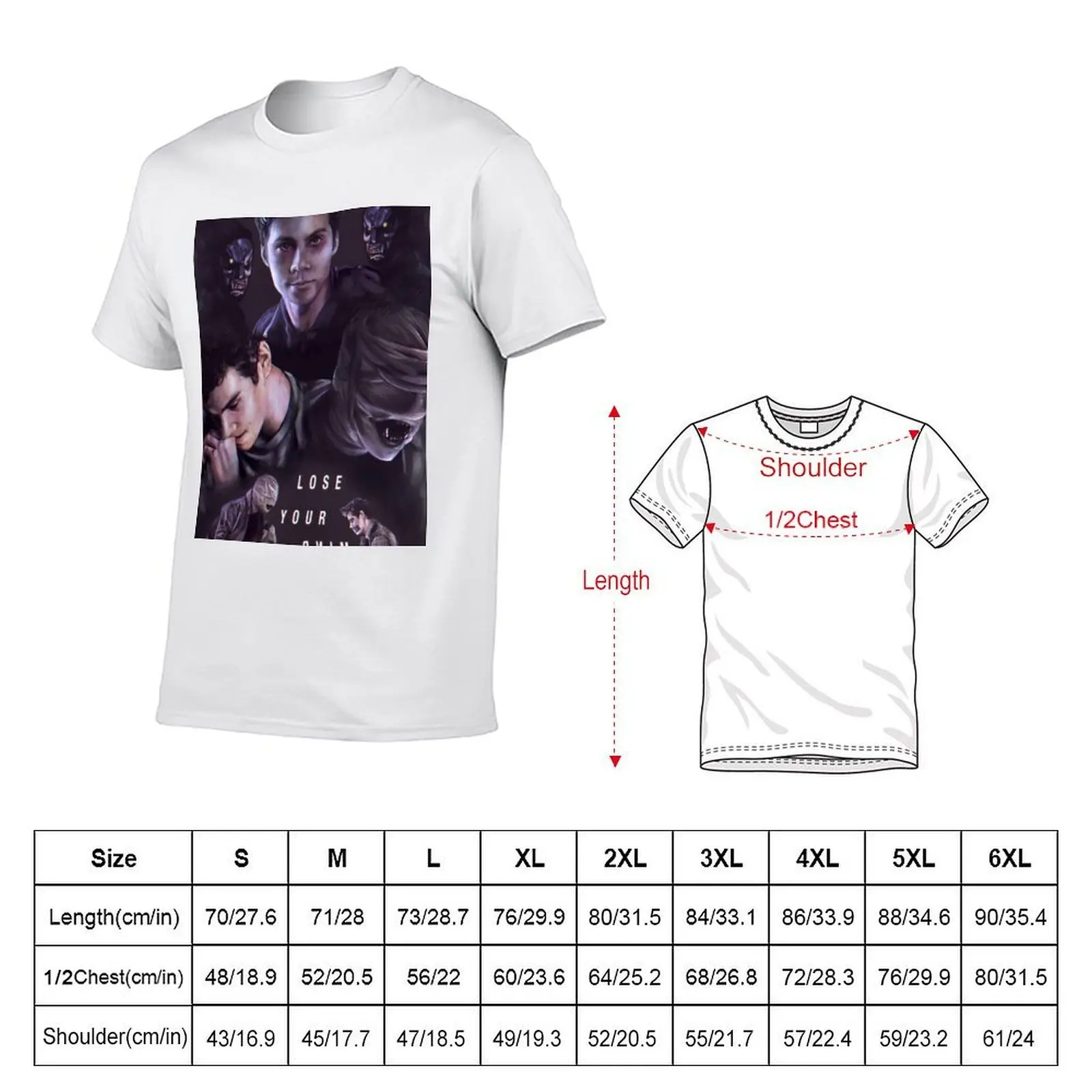 Dark Void Nogitsune Teen Wolf T-Shirt man tshirt anime t shirts for man t shirts for man graphic funny T-shirt