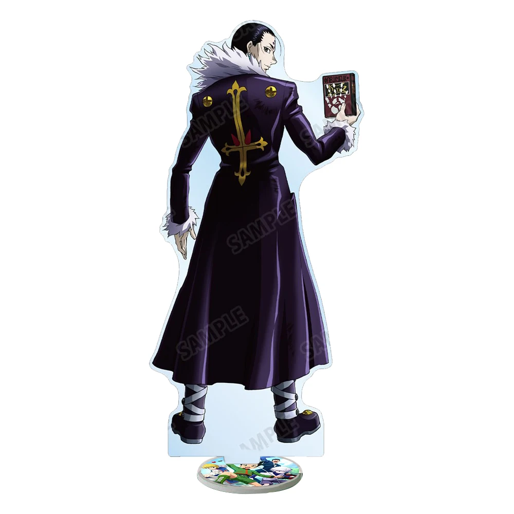 New Anime HUNTER×HUNTER Acrylic Stand Model Figure Cosplay Plate Holder Topper Birthday Fans Christmas Desk Decor Plate Gift - Image 3