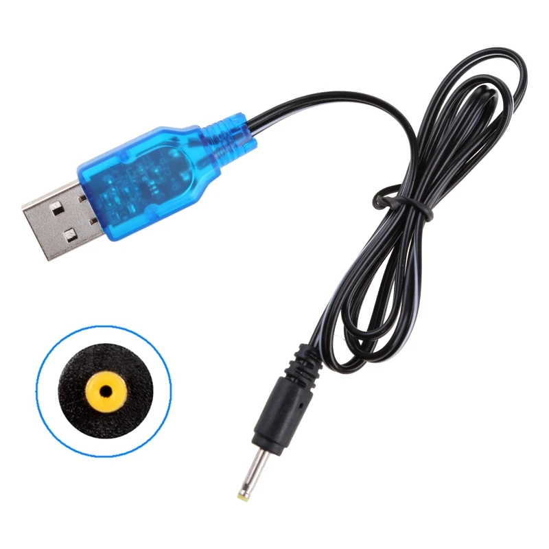 3.7V 2.5mm/3.5mm Lithium Lipo Battery USB Charging Cable for RC Music Story