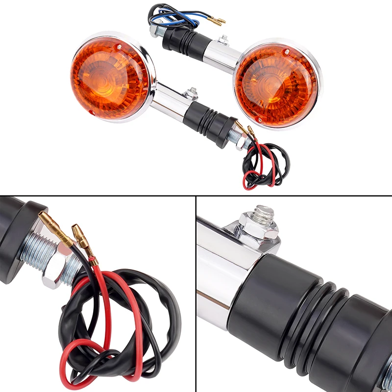 AHL Turn Signal Light Indicator Lamp For Yamaha Road Royal V Star XV1100 XV250 Virago 1100 250 500 535 550 700 750 920 XJ700 XV