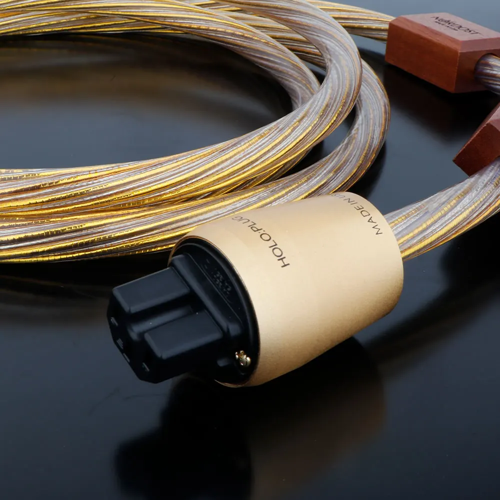 Nordost Odin Gold Hifi Schuko przewód zasilający Audio wysoka wierność gorączka kabel zasilający standardowa linia zasilająca usa