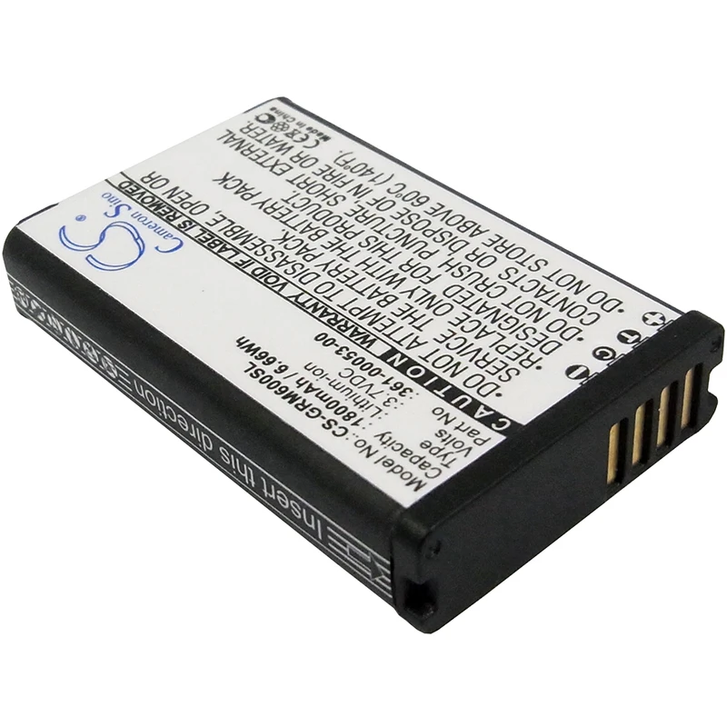 Replacement Battery for Garmin  Alpha 200,Alpha 200i,Alpha 300,Alpha 300i,Montana 600,Montana 600T,Montana 600t Camo,Montana 650