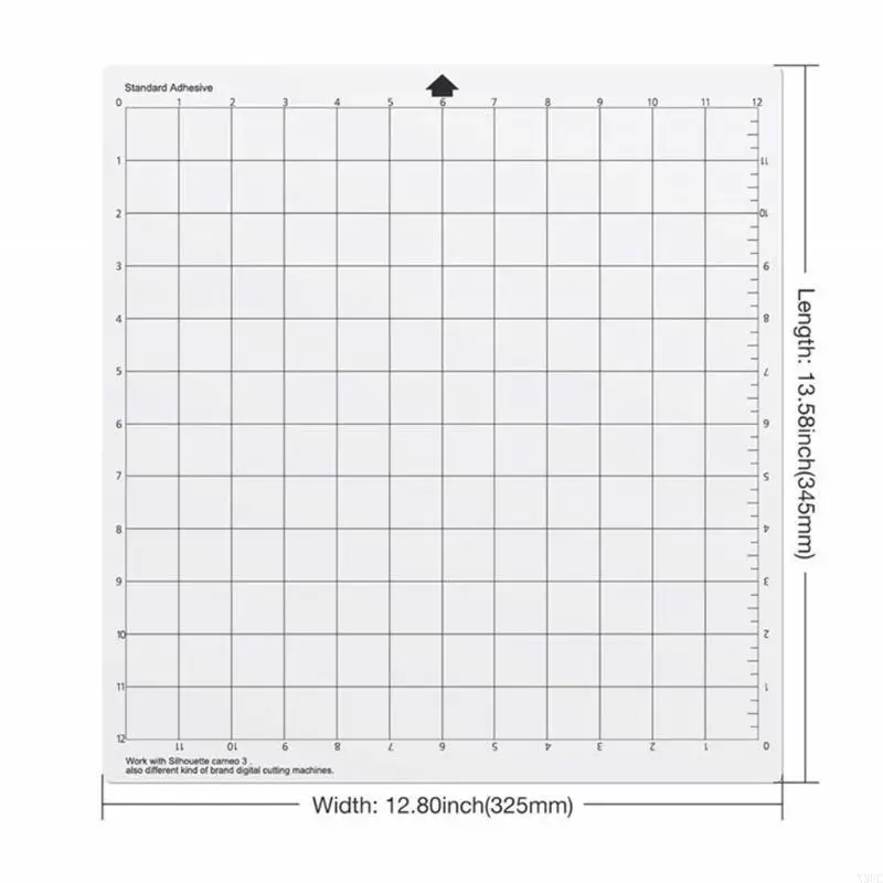 3 Sheets Silhouettes Cameo Cutting Mats PVC Cut Mats for Crafts Scrapbooking X3UC view 6