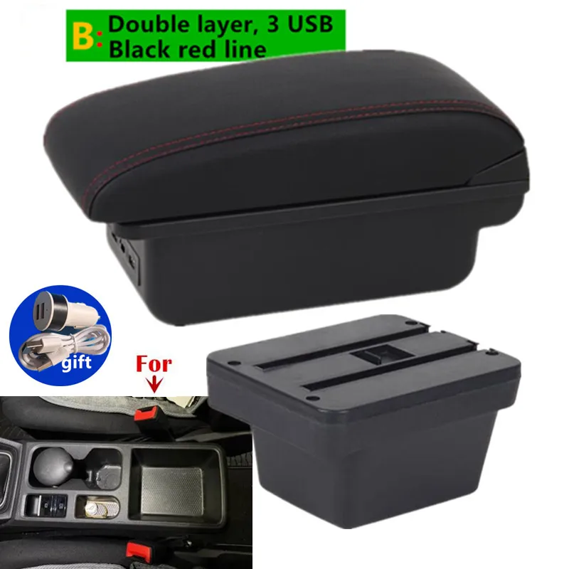 Armsteunbox voor Volkswagen Caddy 5, voor VW Caddy 5 2021 2022 2023 2024 2025, auto armsteun centrale opbergbox, auto accessoires
