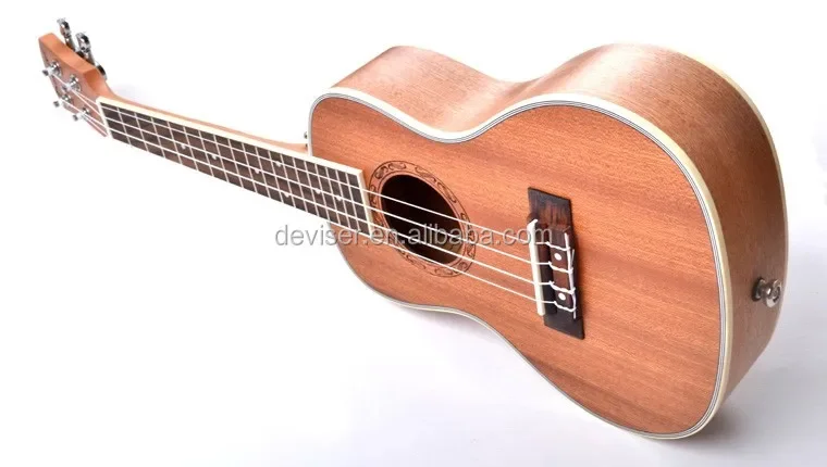 Deviser music instrument koa ukulele UK26-30 Tenor electric thin ukulele