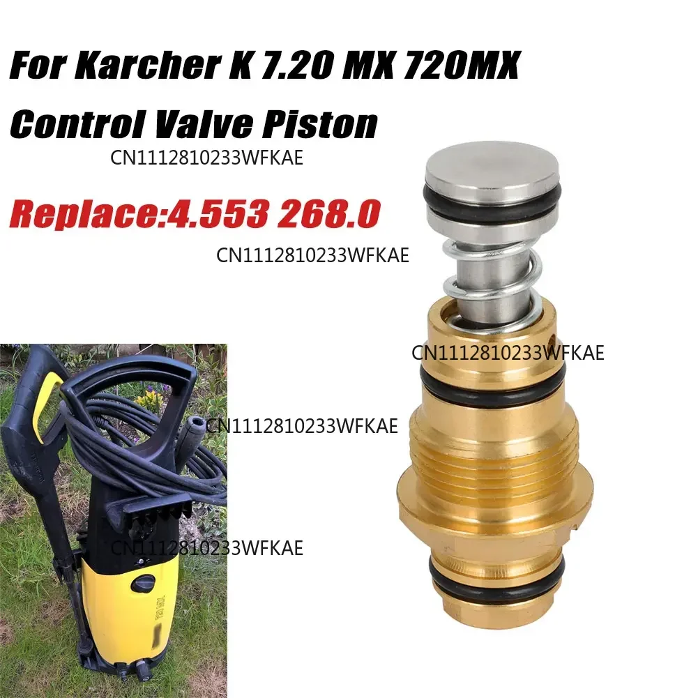 For Karcher K 7.20 MX 720MX K 7.21MX Control Valve Control Piston Replacement 4.553 268.0