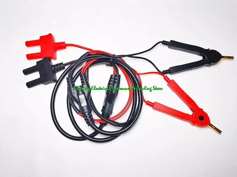 Suitable for BT3560/BT3561/BT3562/BT3563/BT3554/BT3555/BT3548 Internal Resistance Meter Test Pen Clip Cord, Test Probe