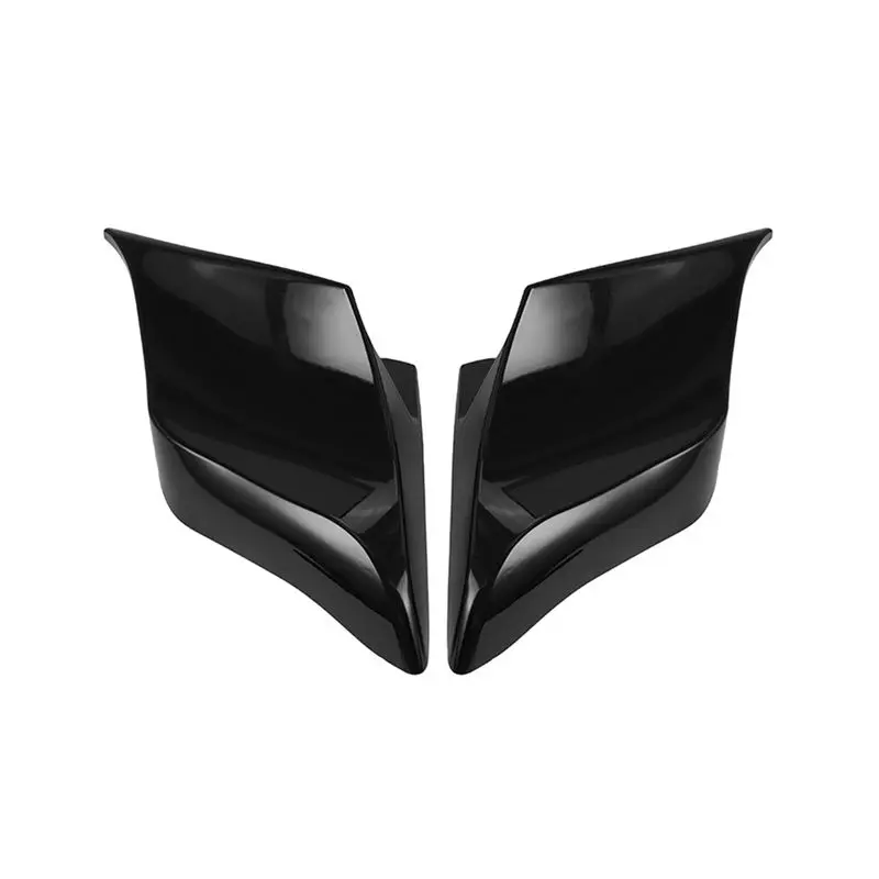 

Classy-2 Piece Extended Side Covers Black Plastic Motorcycle Accessories For Davidson Big Glide Street Tourer 14-22