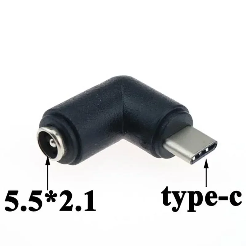 Dc Power Man Naar Vrouw 2.5X0.7 6.5*4.4 4.0X1.7 3.0*1.1 5.5*2.5 Type C USB Na 5.5*2.1 Plug Converter Laptop Adapter Connector