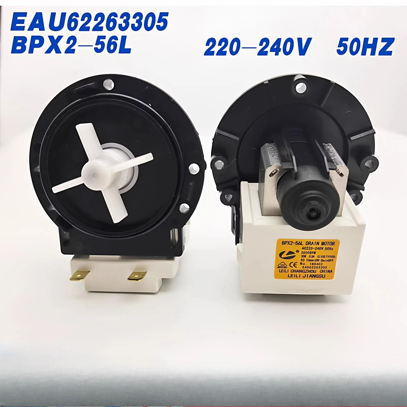 

Новый сливной насос для стиральных машин LG BPX2-56L AC220-240V 50Hz EAU62263305, запчасти для слива воды из стиральной машины