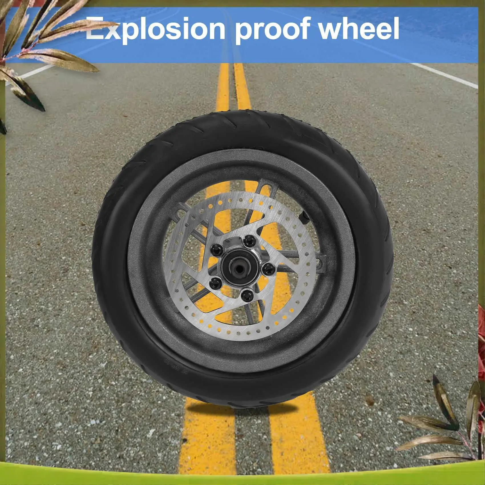 

Portable Electric Scooter Tyre With Disc Brake Disc Scooter Pneumatic Tire Rear Wheel Disc Brake Tyre For Xiaomi M365 Electric S