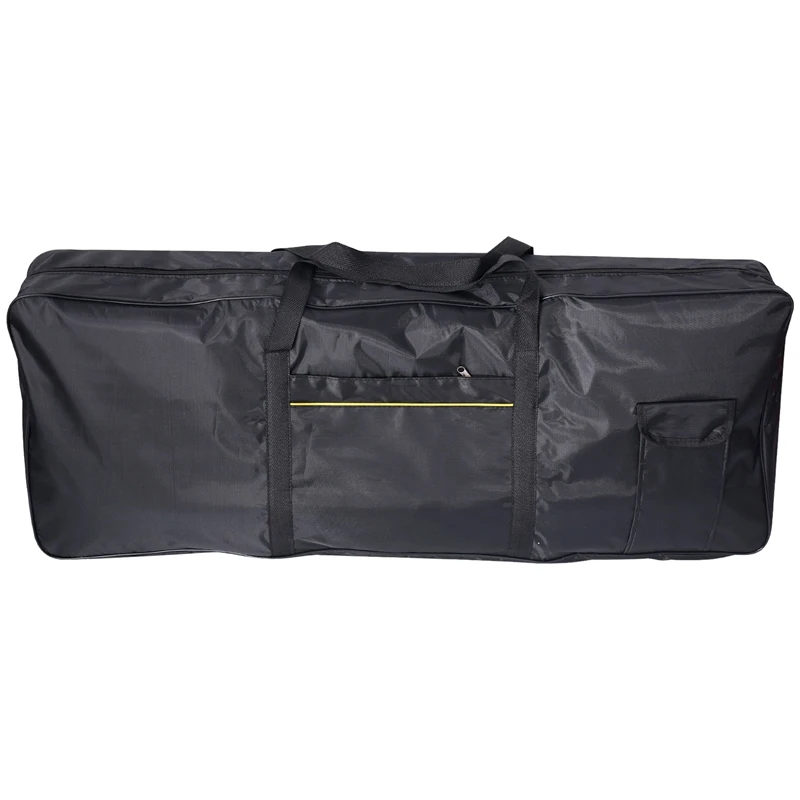 Portable 61 Key Electronic Piano Keyboard Gig Bag Carrying Bag Storage Holder Case 600D Cloth