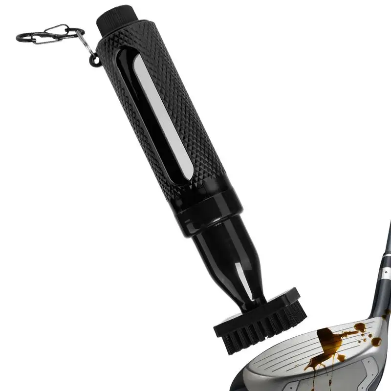 

Golf Club Cleaner Water Bottle With Groove Cleaner Leak-Proof Design Portable Easy Cleaning Supplies With Retainer Clip For