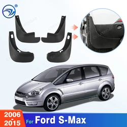 4x Molded Mud Flaps For Ford S-Max 2006 - 2015 Mudflaps Splash Guards Mudguards 2007 2008 2009 2010 2011 2012 2013 2014