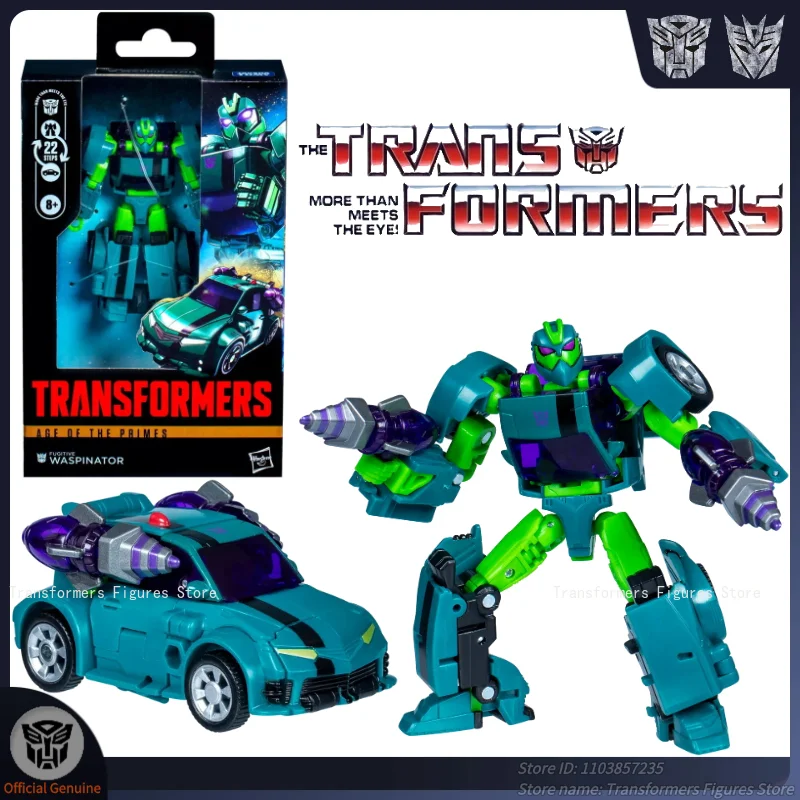 W magazynie transformacja D-Waspinator G1 Studios film kreskówka figurka Anime ruchomy robot kolekcjonerska zabawka idealny prezent samochodowy