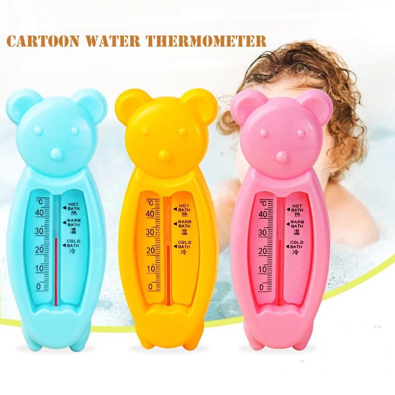 Cartoon Water Thermometer Floating Baby Bath Thermometer Toys Upgrade Sensor Kids Safe Bath Tub Thermometers Baby Accessories