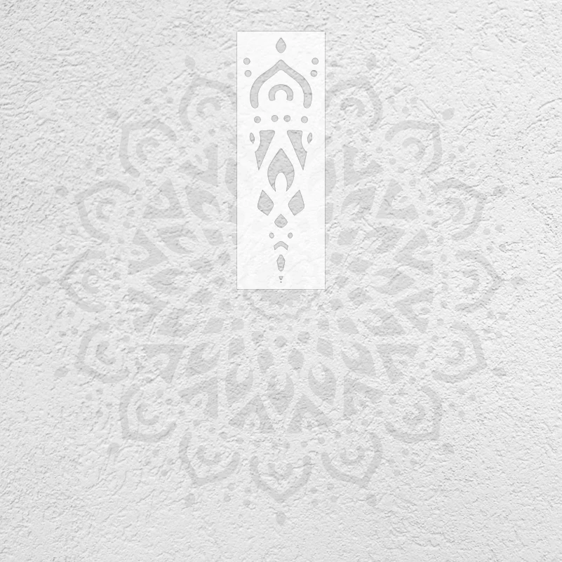 160cm - 240cm Stencil Wall For Painting Plaster Decor Template Furniture Makers Giant Mandala Huge Round Flower Traditional S335