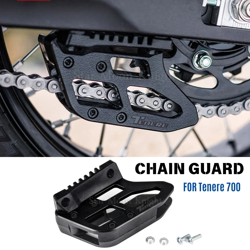 

Motorcycle Accessories Chain Guide Protection Cover Guide Stabilizer For YAMAHA Tenere 700 TENERE 700 XTZ XT700Z T700 T7 2019+