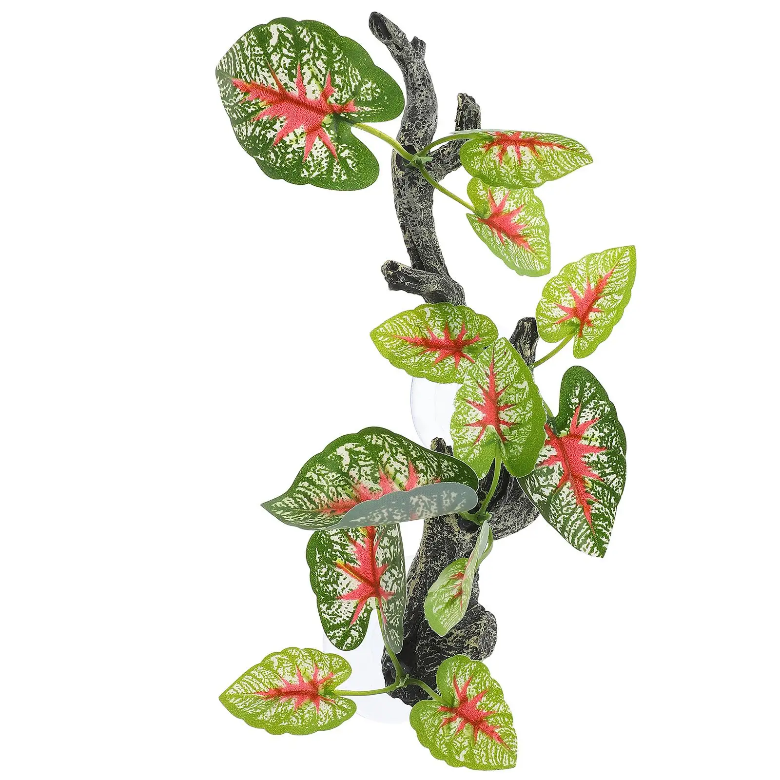 

Simulated Rattan Decoration Artificial Terrarium Plant Model Reptile Plants Container Realistic Resin Faux Fake