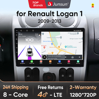 Junsun Qualcomm chip 8Core Android13 Car Radio For Renault Logan 1 Sandero 2009-2013Wireless CarPlay Autoradio Stereo Multimedia