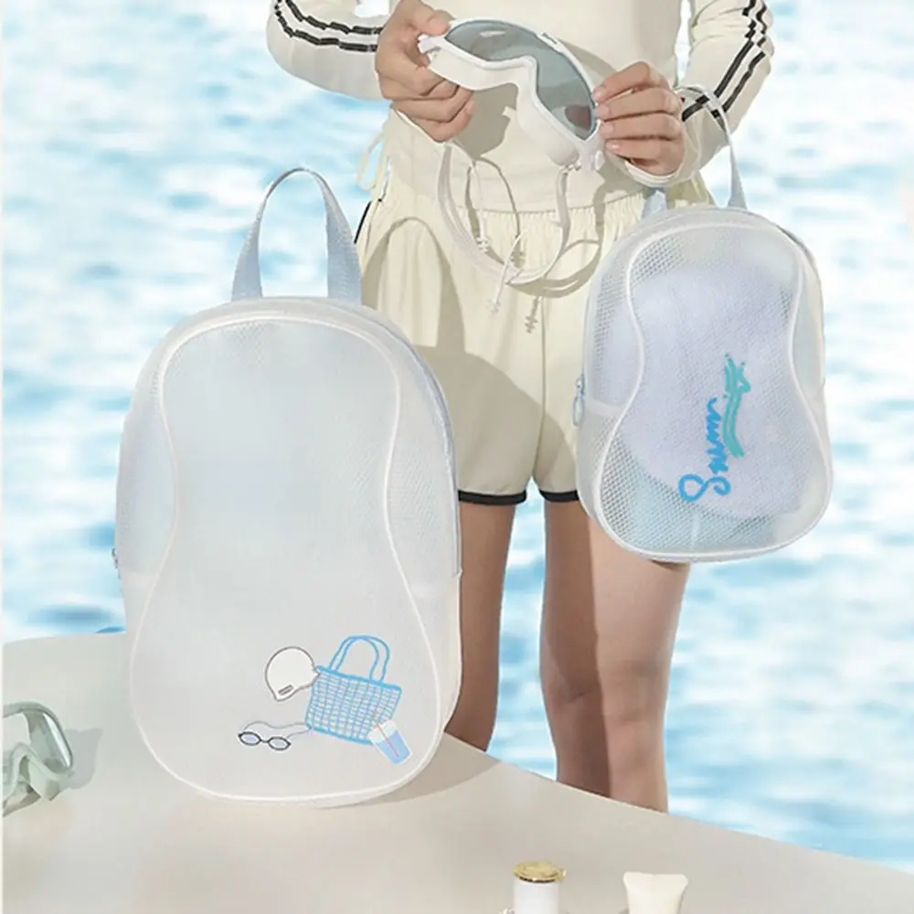 

Casual EVA Waterproof Storage Bag Portable Large Capacity Swimming Handbag Easy To Clean Translucent Makeup Bag Sports