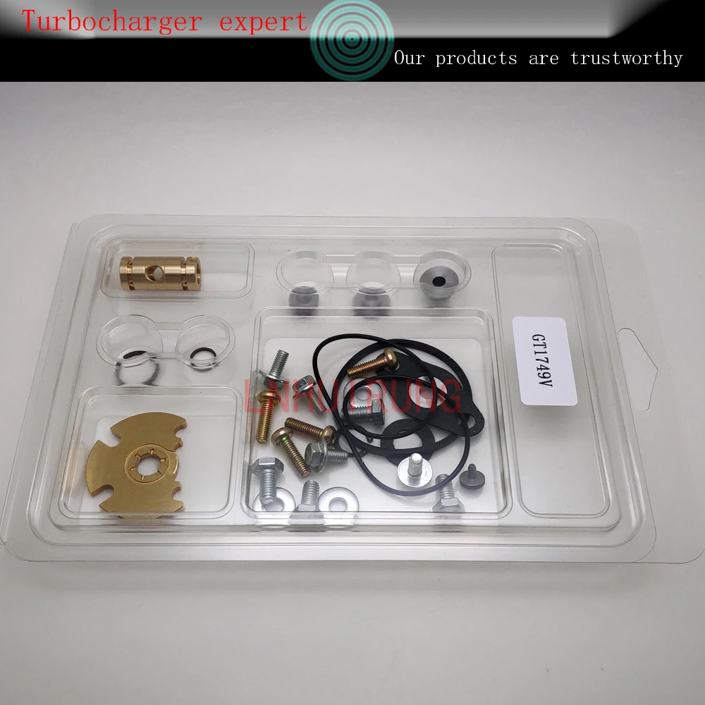 Turbo repair kit for Perkins Diverse T4.40 Traktor 1104 GT2556S 711736 711736-5024S 2674A226 Turbo charger rebuild/repair kit