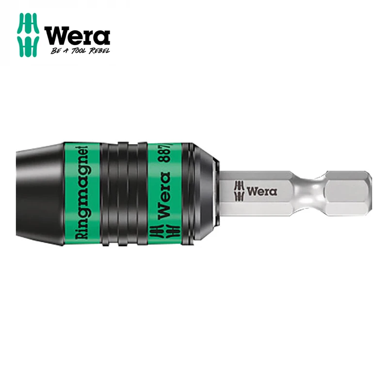 WERA 05052490001 887 Universal Quick Screwdriver Extension Rod Equipped With A Circular Magnet For Quick Clamping