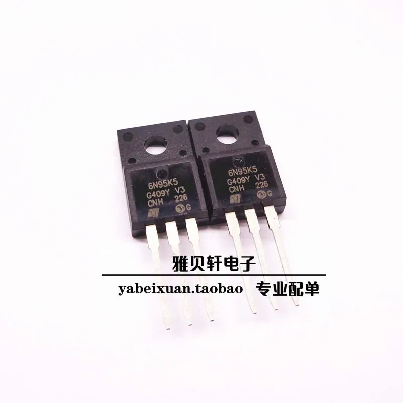 Free shippingSTF6N95K5 6N95K5 MOSFET-N 6A 950V TO-220F 10pcs